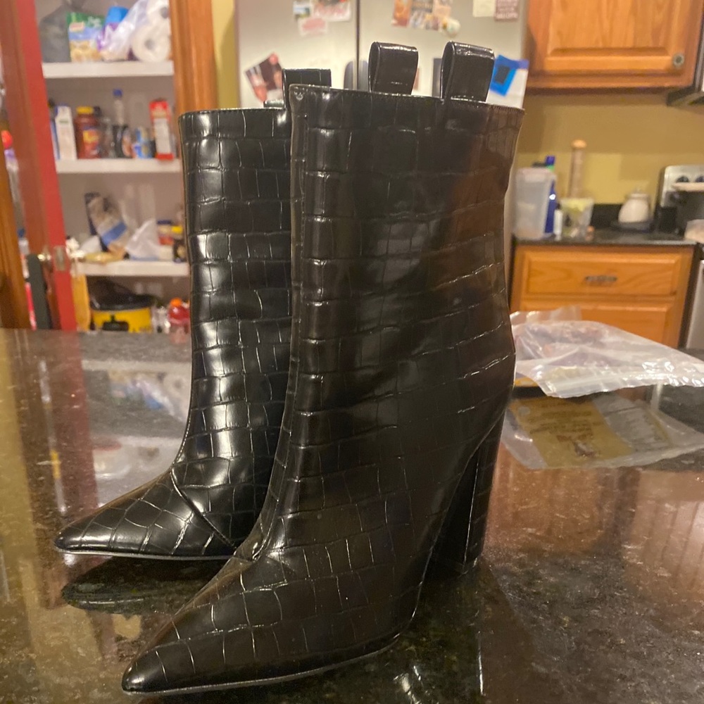 Boutique croc booties